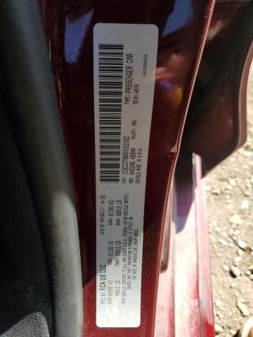 1C3CCCFB6GN183162 - 2016 CHRYSLER 200 LX BURGUNDY photo 12