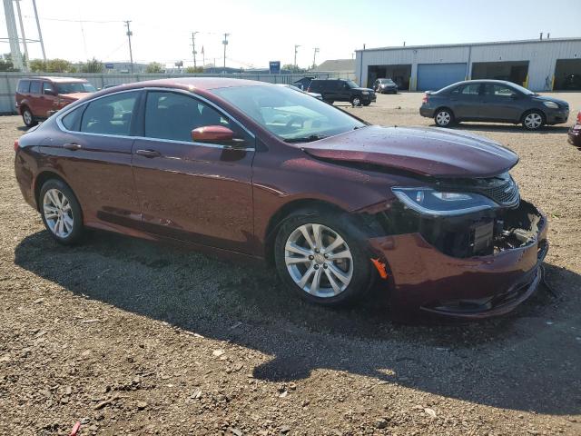 1C3CCCFB6GN183162 - 2016 CHRYSLER 200 LX BURGUNDY photo 4