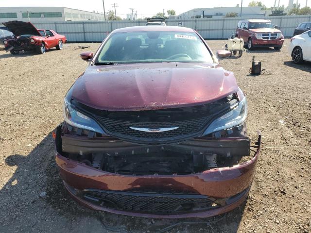 1C3CCCFB6GN183162 - 2016 CHRYSLER 200 LX BURGUNDY photo 5