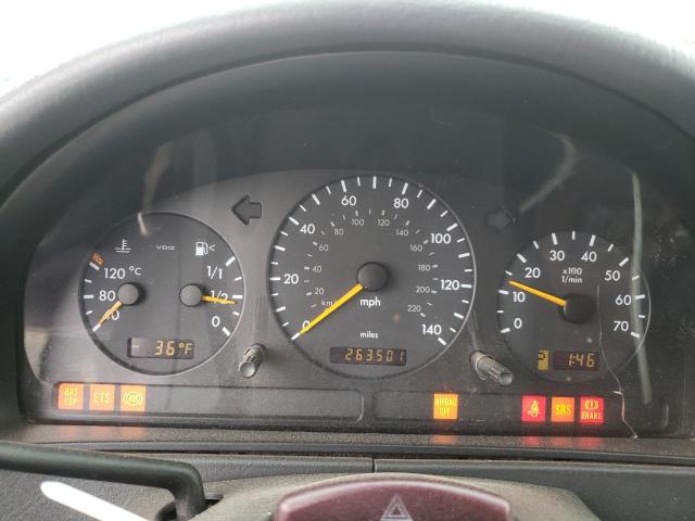 4JGAB54E6YA181799 - 2000 MERCEDES-BENZ ML 320 BLUE photo 9