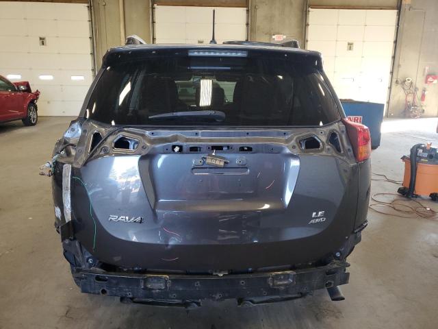 JTMBFREV6FJ028078 - 2015 TOYOTA RAV4 LE GRAY photo 6
