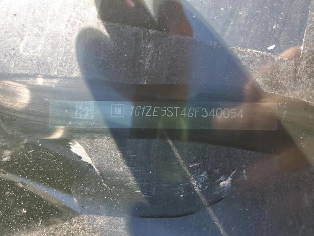 1G1ZE5ST4GF340054 - 2016 CHEVROLET MALIBU LT BLACK photo 12