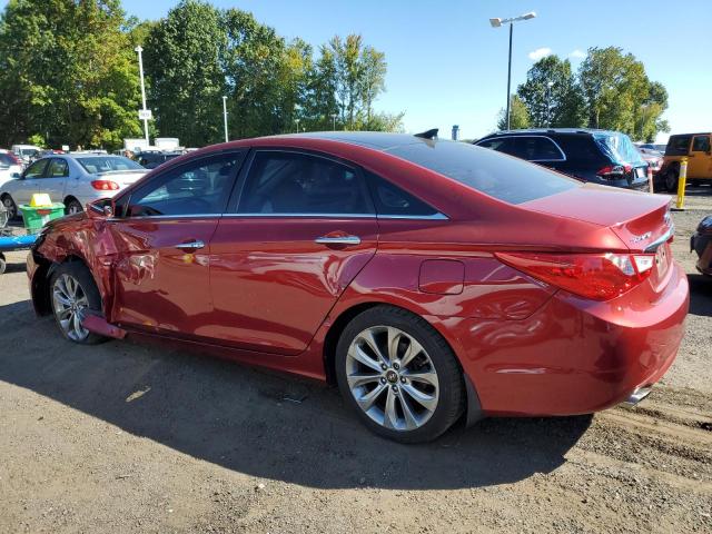 5NPEC4AB8CH370656 - 2012 HYUNDAI SONATA SE Қызыл фото 2