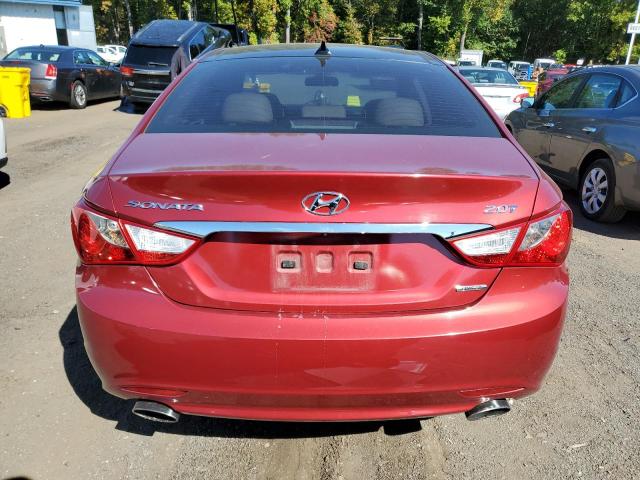 5NPEC4AB8CH370656 - 2012 HYUNDAI SONATA SE Қызыл фото 6