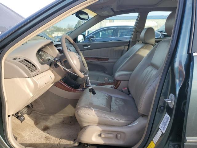 4T1BE30K33U683589 - 2003 TOYOTA CAMRY LE GREEN photo 7