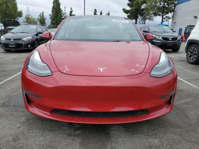 5YJ3E1EA6NF114678 - 2022 TESLA MODEL 3 RED photo 5