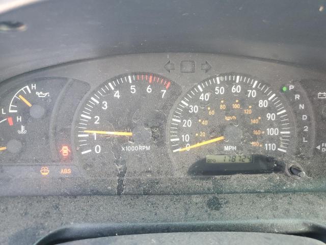 5TBRT34162S229617 - 2002 TOYOTA TUNDRA ACCESS CAB ნაცრისფერი ფოტო 9