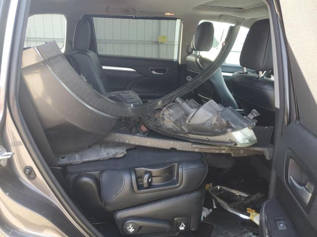5TDKKRFH1GS123513 - 2016 TOYOTA HIGHLANDER XLE GRAY photo 11