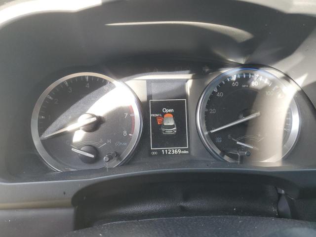 5TDKKRFH1GS123513 - 2016 TOYOTA HIGHLANDER XLE GRAY photo 9