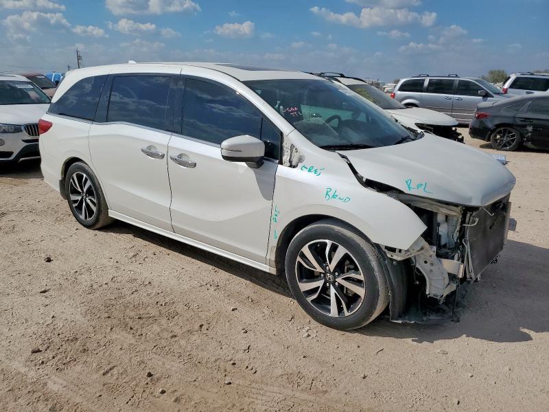 5FNRL6H93JB017737 - 2018 HONDA ODYSSEY ELITE WHITE photo 4