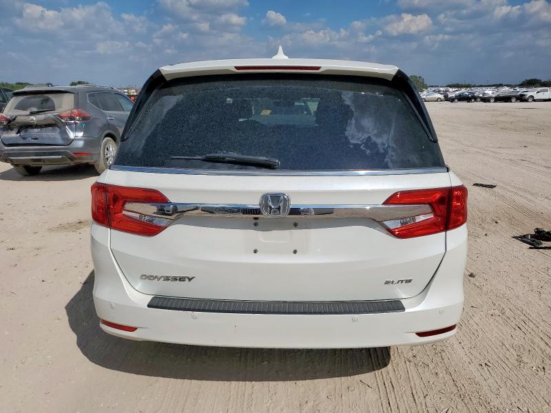 5FNRL6H93JB017737 - 2018 HONDA ODYSSEY ELITE WHITE photo 6