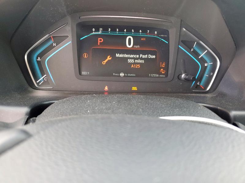 5FNRL6H93JB017737 - 2018 HONDA ODYSSEY ELITE WHITE photo 9