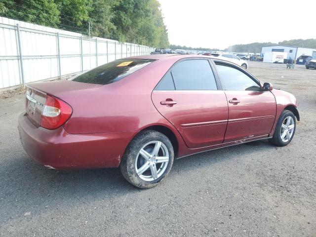 JTDBE32K440251426 - 2004 TOYOTA CAMRY LE RED photo 3