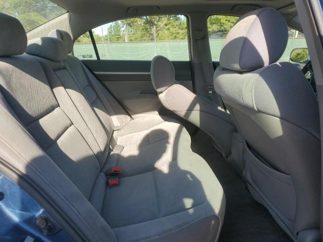 19XFA16829E022144 - 2009 HONDA CIVIC EX BLUE photo 10