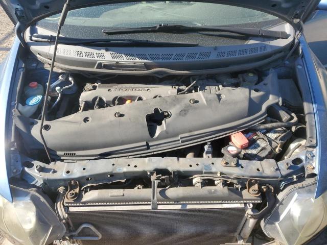 19XFA16829E022144 - 2009 HONDA CIVIC EX BLUE photo 11