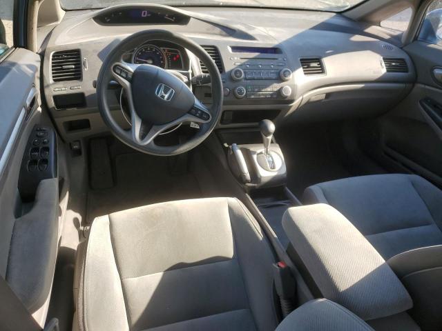 19XFA16829E022144 - 2009 HONDA CIVIC EX BLUE photo 8