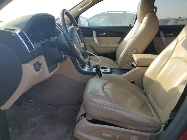 1GKKRRED5CJ304670 - 2012 GMC ACADIA SLT-1 Червоний фото 7