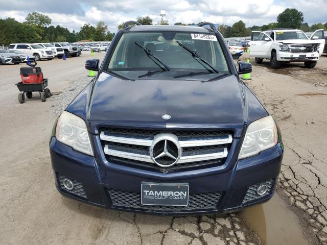 WDCGG8HB9CF856679 - 2012 MERCEDES-BENZ GLK 350 4MATIC BLUE photo 5