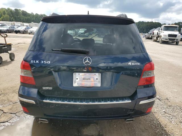 WDCGG8HB9CF856679 - 2012 MERCEDES-BENZ GLK 350 4MATIC BLUE photo 6