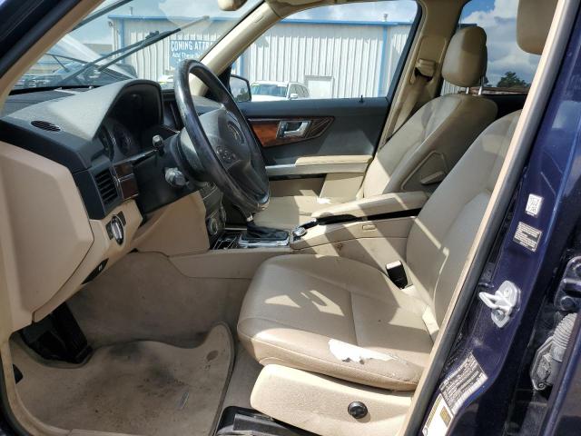 WDCGG8HB9CF856679 - 2012 MERCEDES-BENZ GLK 350 4MATIC BLUE photo 7