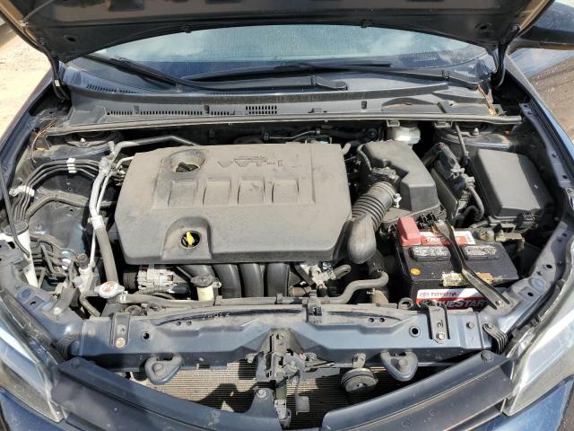 2T1BURHE2KC200727 - 2019 TOYOTA COROLLA L Կապույտ լուսանկար 11