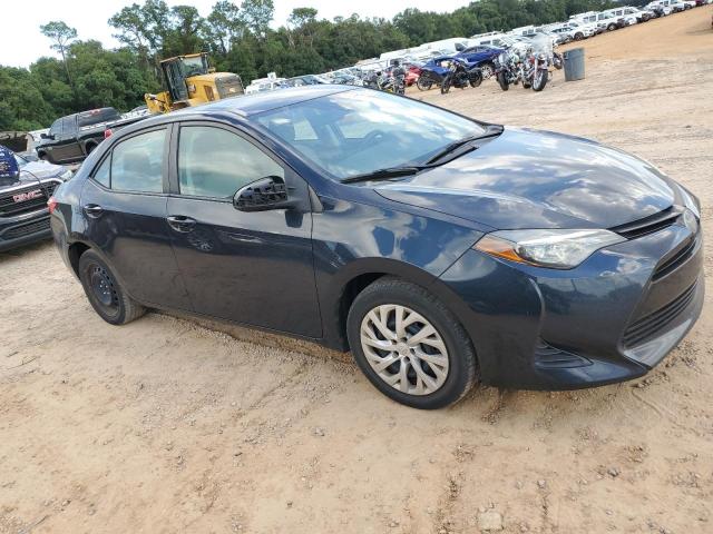 2T1BURHE2KC200727 - 2019 TOYOTA COROLLA L Կապույտ լուսանկար 4