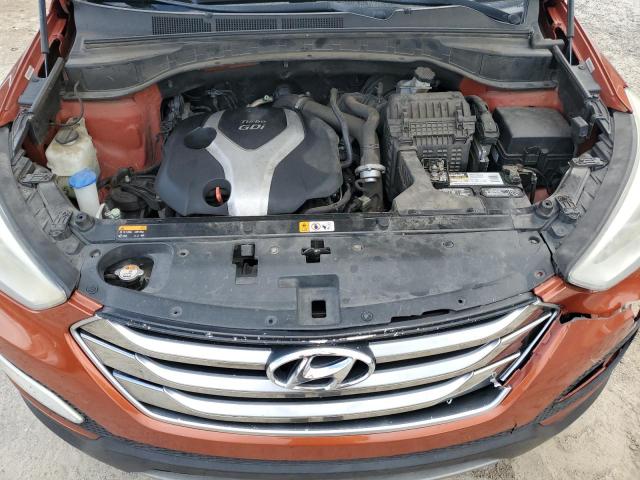 5XYZW4LA2FG244995 - 2015 HYUNDAI SANTA FE S ORANGE photo 12