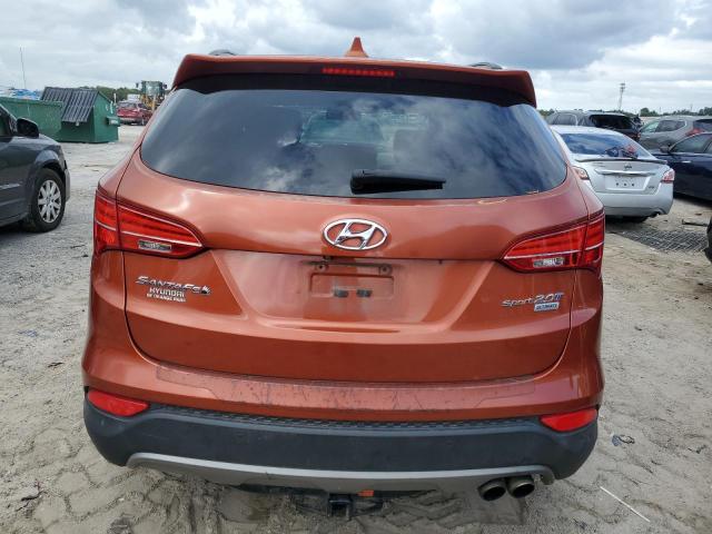 5XYZW4LA2FG244995 - 2015 HYUNDAI SANTA FE S ORANGE photo 6