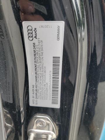 WAUVVAFR5AA066426 - 2010 AUDI S5 PRESTIGE ლურჯი ფოტო 12