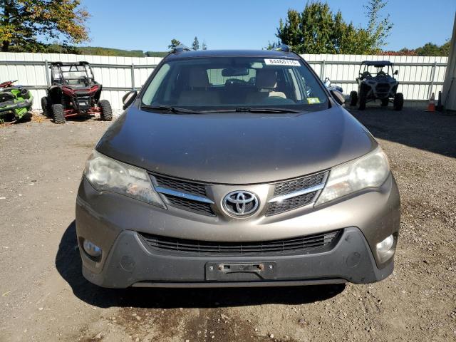 JTMRFREV4ED067327 - 2014 TOYOTA RAV4 XLE GRAY photo 5