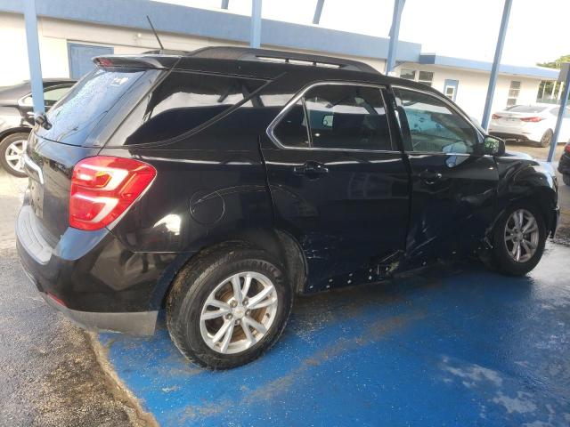 2GNALCEKXH6112452 - 2017 CHEVROLET EQUINOX LT BLACK photo 3