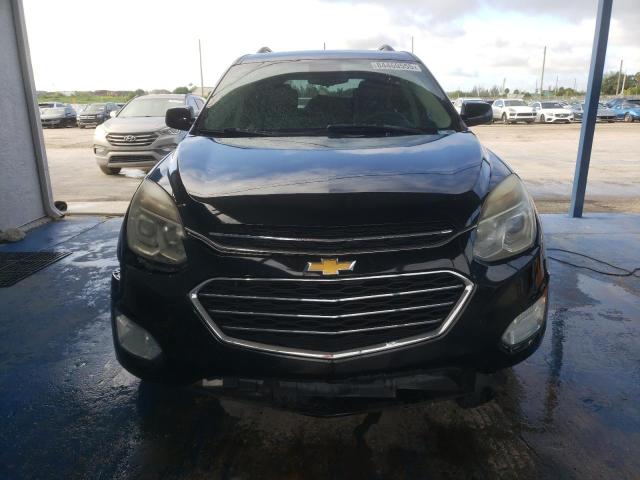 2GNALCEKXH6112452 - 2017 CHEVROLET EQUINOX LT BLACK photo 5