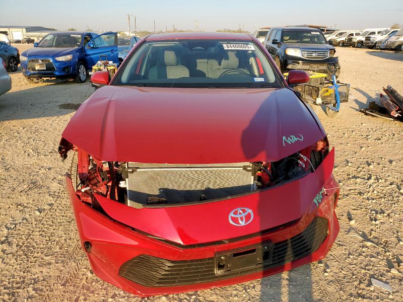 4T1DAACK4SU165817 - 2025 TOYOTA CAMRY XSE 红色 照片 5