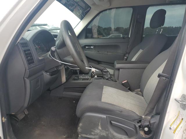 1J4PN2GK4AW101943 - 2010 JEEP LIBERTY SPORT WHITE photo 7