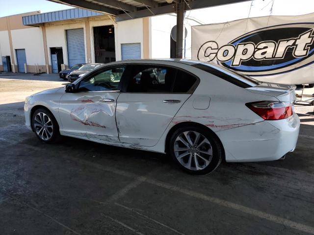 1HGCR2F54DA209213 - 2013 HONDA ACCORD SPORT WHITE photo 2