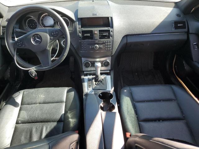 WDDGF81X59R053637 - 2009 MERCEDES-BENZ C 300 4MATIC WHITE photo 8