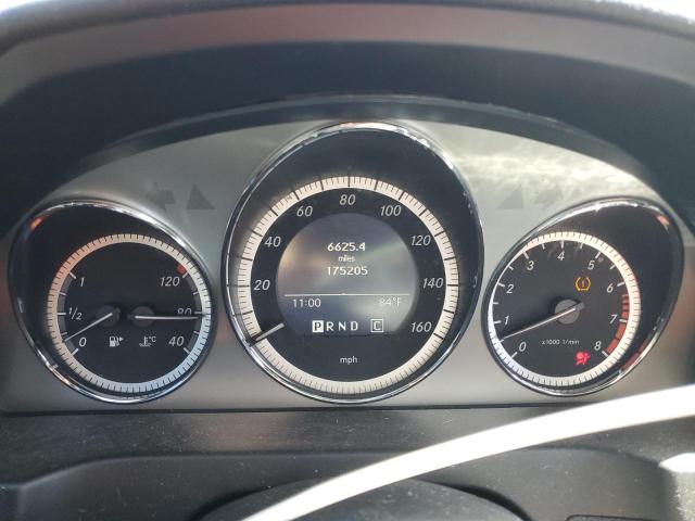 WDDGF81X59R053637 - 2009 MERCEDES-BENZ C 300 4MATIC WHITE photo 9