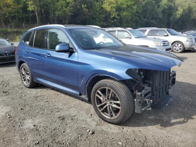 5UXTR9C5XKLP93354 - 2019 BMW X3 XDRIVE30I ლურჯი ფოტო 4