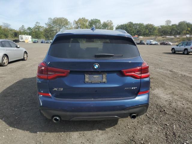 5UXTR9C5XKLP93354 - 2019 BMW X3 XDRIVE30I ლურჯი ფოტო 6