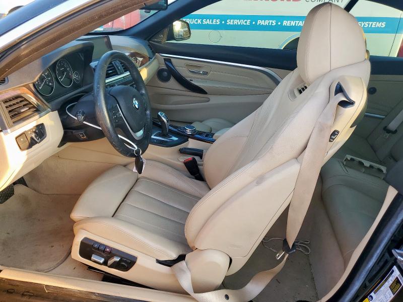 WBA3V7C54G5A27018 - 2016 BMW 428 I SULEV BLACK photo 7