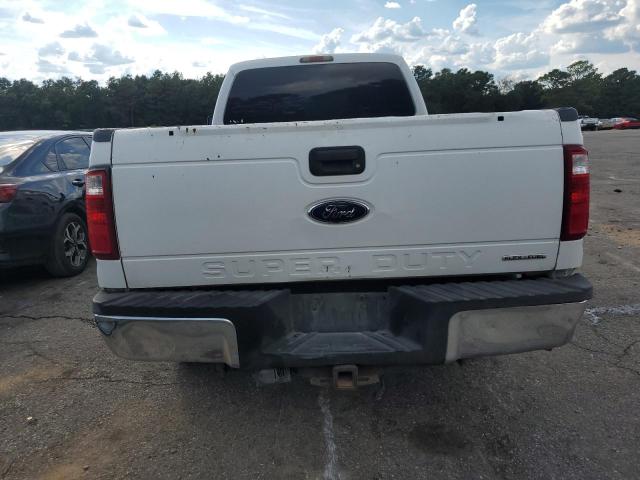 1FT7W2AT9BEB12626 - 2011 FORD F250 SUPER DUTY WHITE photo 6