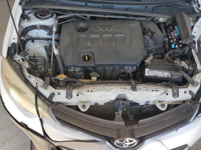 2T1BURHE8FC430276 - 2015 TOYOTA COROLLA L WHITE photo 11