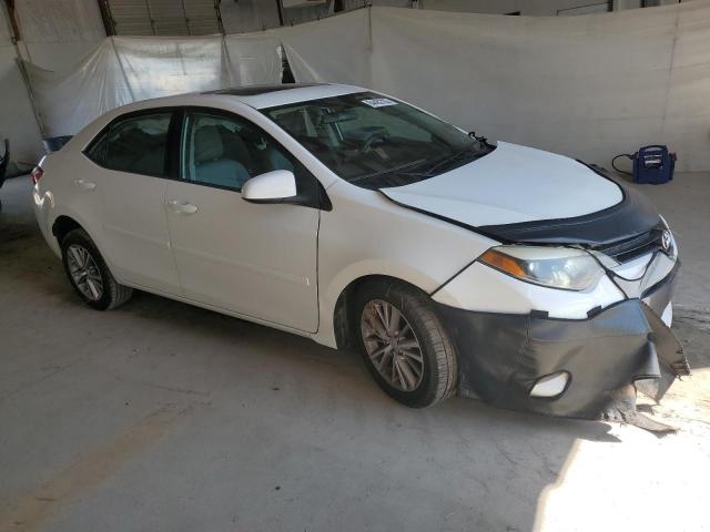 2T1BURHE8FC430276 - 2015 TOYOTA COROLLA L WHITE photo 4