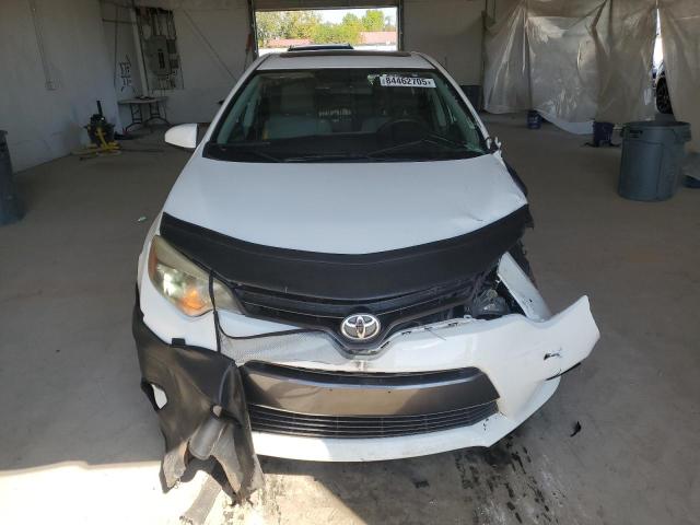 2T1BURHE8FC430276 - 2015 TOYOTA COROLLA L WHITE photo 5