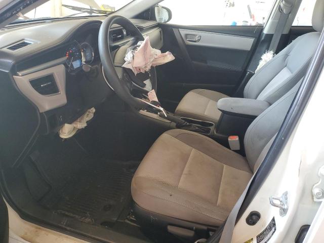 2T1BURHE8FC430276 - 2015 TOYOTA COROLLA L WHITE photo 7
