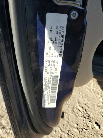 2C4RC1CG2FR646538 - 2015 CHRYSLER TOWN & COU TOURING L BLUE photo 13