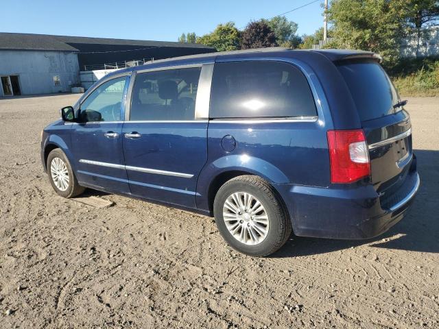 2C4RC1CG2FR646538 - 2015 CHRYSLER TOWN & COU TOURING L BLUE photo 2