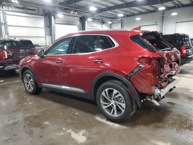 LRBFZPR41MD078783 - 2021 BUICK ENVISION ESSENCE წითელი ფოტო 2