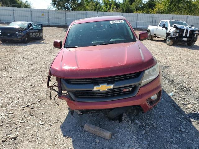 1GCGSDEN7H1304050 - 2017 CHEVROLET COLORADO Z71 RED photo 5
