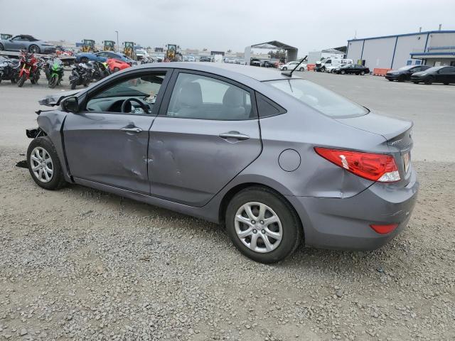 KMHCT4AE8EU725931 - 2014 HYUNDAI ACCENT GLS 灰色 照片 2